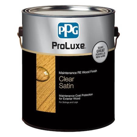Sikkens ProLuxe Cetol Maintenance RE Transparent Satin Clear Oil-Based Wood Protection 1 gal SIK61003.01